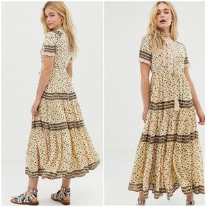 Free People Rare Feeling Midi Dress